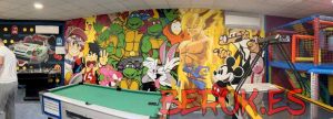 Graffiti Mortadelo Mickey Musculman Buggs Bunny Dash Kappei 300x100000